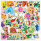 LYLSDSB Pikmin Aufkleber 118 Stück Vinyl Cartoon Spiel Stickers für Laptop Skateboard Motorrad Computer Auto Koffer Scrapbook Telefon Gepäck,Wasserdicht Aufkleber für Erwachsene Jugendliche