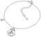 Glöckchen Armband 925 Silber Damen-Charms Verstellbar Liebes Armbänder Mit Schelle Glocken Bells Anhänger Urlaub Glücksarmband Schmuck Geschenke für Frauen Frau BFF Teenager Kinder Mädchen Weihnachten