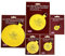 Lot de 5 crochets muraux autocollants invisibles pour accrocher des assiettes décoratives et des images (30 mm, 50 mm, 75 mm, 100 mm, 140 mm) une de chaque taille