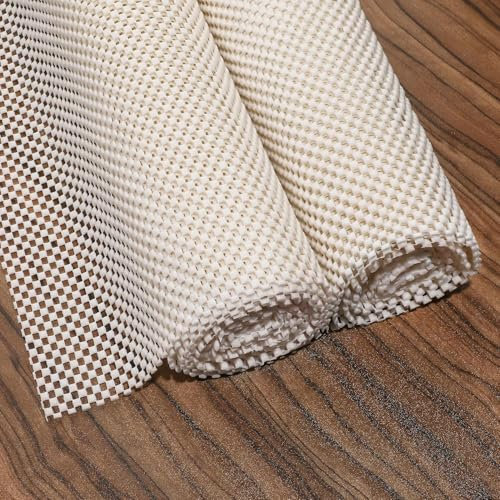 HDCRYSTALGIFTS 2 Stück 60x90cm Teppich-Unterlage rutschfest Anti-Rutsch-Matte I Gleitschutz Stopper Zuschneidbare Rutschmatte Universal für Schublade Auto Kofferraum