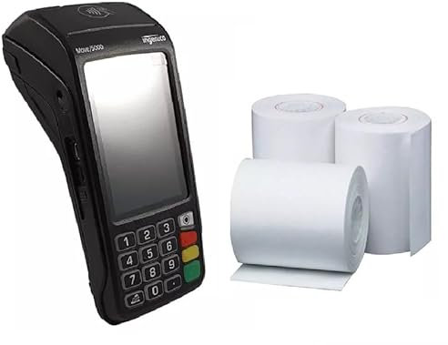 Lot de 20 rouleaux de papier de rechange pour appareil de paiement Ingenico Move 5000