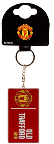 Manchester United FC Keyring Old Trafford Street Sign Official Football