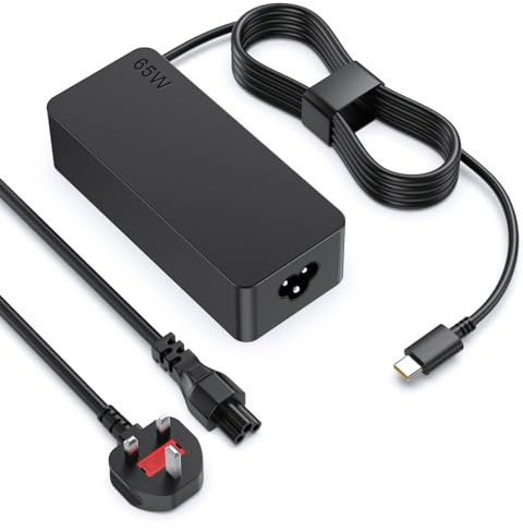 65W 45W USB C Laptop Charger for Lenovo ThinkPad/Yoga/Chromebook, HP Spectre/Chromebook, 20V 3.25A Fast Charging Type-C AC Adapter Power also fit for Samsung, Asus, Acer, Google