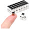 45Pack kleine quadratische Würfelmagnete, lustige Magnete, winzige Magnete Magnete für Handwerk, Kühlschrank Magnete, Magnete für Whiteboard, Block Magnete, Nette Magnete (5x5x5mm)