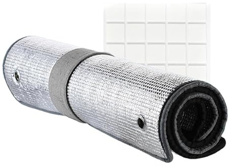 Film d'isolation de fenêtre - Feuille d'isolation de fenêtre double face | film isolant en feuille réfléchissante,, Film en aluminium isolé Bloqueur de chaleur de fenêtre