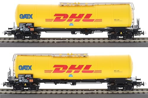 Piko 28306 H0 2er Set Knickkesselwagen DHL, DB AG, Ep. VI