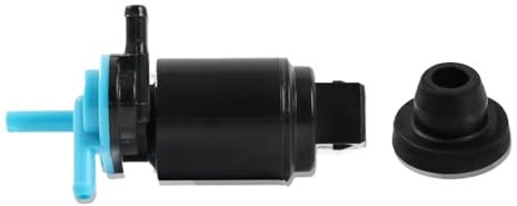 MEIZIYU Bomba lavaparabrisas, Apta for Opel, Astra H Corsa B Tigra Zafira A Vectra B Limpiaparabrisas Delantero Moter Spray Salida única bomba del lavaparabrisas