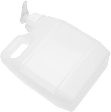 LOLIPPYY Bouteille à Pompe 2 Pcs 1l Semi-Transparente Distributeur De Savonnette Réutilisable pour Produits Chimiques Et Cosmétiques