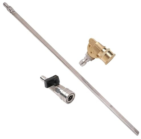 Herramienta de limpieza de calefacción, limpiador de radiadores portátil, accesorio de varilla para canalón de vehículo, tanque, ventana, jardín, zonas verdes