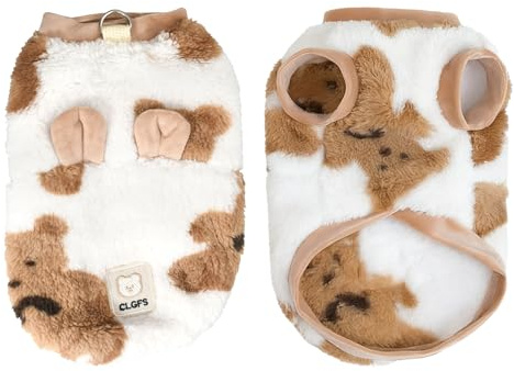 Manteau Chien, Blouson Chien Hiver, Vêtements Chauds et Confortables pour Automne et Hiver, en Taille S 20x25x3 cm, Idéal pour Français Bulldog, Carlin et Bichon