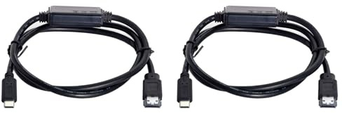 Padivine 2X ESATA zu USB C Kabel USB Typ C Stecker Host zu ESATA ESATAp HDD Kabel für Laptop PC