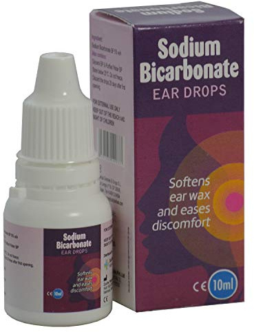 Sodium Bicarbonate Ear Drops Softens Ear Wax And Eases Discomfort (10 Packs) | Softens Ear Wax, Eases Discomfort