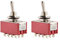 Heschen Interruttore a levetta miniaturizzato MTS-402 ON-ON 4PDT 12 pin, 2A 250V, 5A 120V, Confezione da 2