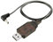 Câble de charge USB DC 3,5 mm pour RC 4,8 V 250 mA 0,50 m Noir