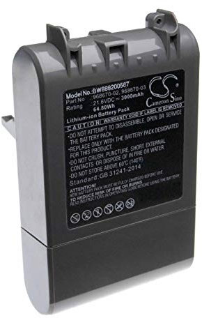vhbw Batterie Compatible avec Dyson SV11, V7, V7 Animal, V7 Motorhead Pro aspirateur, Robot électroménager (3000mAh, 21,6V, Li-ION)