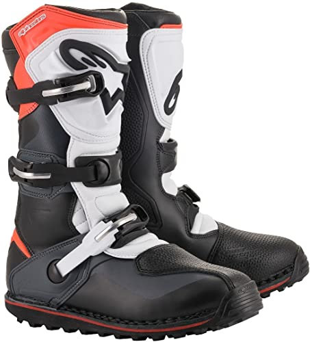 Alpinestars Tech-T Stivali da moto, nero/bianco/rosso, 5 (38)
