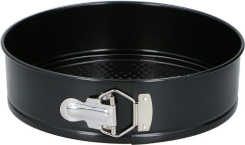 alpina springform mit Boden 24 x 7 cm Stahl schwarz