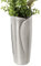 GRAFEN Blumenvase aus Messing oder Aluguss, Farbe:Aluguss