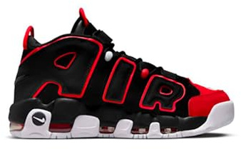 Nike - Air More Uptempo - DJ4400001 - Farbe: Schwarz-Rot - Größe: 44.5 EU