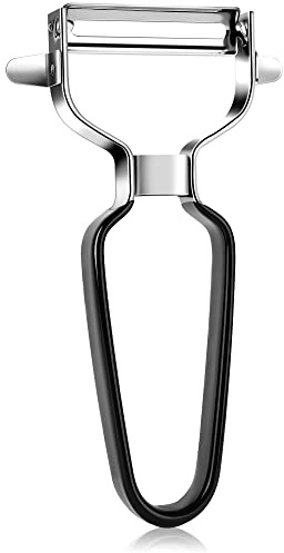 Urbanstrive Stainless Steel Y Shaped Vegetable Peelers For Kitchen, Heavy Duty Potato Peeler Hand, Fruit Peeler Veggie Peeler, Kitchen Food Peelers, Comfortable Handle, Dishwasher Safe, Black