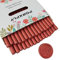 30 Stück 7mm Siegel Wachs Sticks für Klebepistole, PORXFLY Mini-Siegelwachsstäbe, ideal für Karten, Umschläge, Hochzeitseinladungen, Geschenkverpackungen, Weinpakete (Rot)
