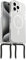 OtterBox React Necklace Case with MagSafe for iPhone 15 Pro Max, Ultra-Slim, Protective Case with Adjustable and Detachable Necklace Strap, Tested to Military Standard, Clear, No Retail Packaging