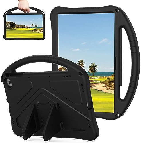 Sfulatdc Tablet Case with Handle and Kickstand Lightweight Kids Friendly Shockproof Cover Compatible with Google Pixel 11 inch Black