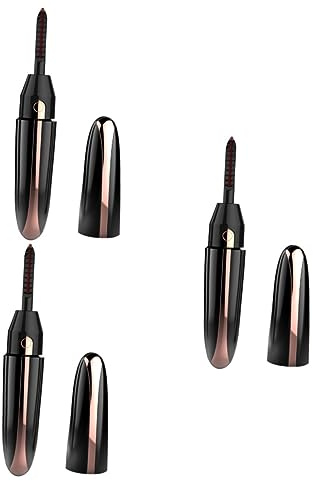 minkissy 3sets Piegaciglia Elettrico Riscaldato Con Usb Ricaricabile Strumento Di Bellezza Per Effetto Naturale e Duraturo Riscaldamento Veloce e Protezione Multi-temperatura Facile Da