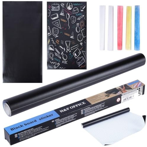 Selbstklebende Tafelfolie Kreidefolie Kreidetafel 45 x 200 cm