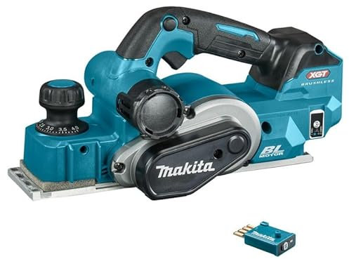 Rabot 40V XGT Max 82mm (Solo) avec émetteur AWS - MAKITA KP001GZ01