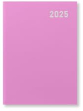 Letts of London Principal Compact Taschenkalender 2025, Wochenansicht, Rosa