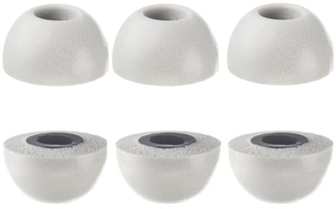 INF Ersatz-Ohrstöpsel aus Memory-Schaum für Samsung Galaxy Buds Pro, Ohrhörer-Aufsätze, Bietet eine hervorragende Abdichtung, grau