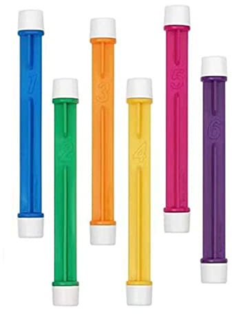 Sticks de Buceo Juguetes de Agua Natación Piscina Juguetes de Buceo Sticks submarinos Juguetes de Entrenamiento de la Piscina Juego de natación para Adolescentes 6 Piezas