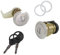 2 Barillet de Porte Avant Gauche ET Avant Droit AVEC 2 Clés compatible avec PEUGEOT 206 de 1998 à 2013-9170N8 9170N9