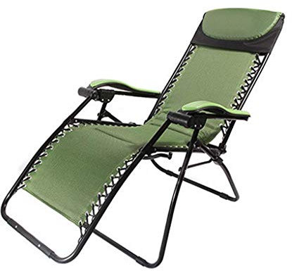 Klappbarer Schaukelstuhl, Sonnenliegen, Liegestühle, Schwerelosigkeits-Terrassenliegestuhl, Liegestuhl, Gartenstuhl, für den Außenbereich, klappbar, tragbar, Schaukelstuhl, trägt 200 kg (Far