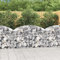 Somanki Gabione mit Hochbogen, Gabionenkörbe, Gabionen Hochbeet, Steinkorb, Gabionengitter, Drahtkorb Für Pflanzen, Kräuterspirale Für Garten, 150x50x80/100 cm Verzinktes Eisen