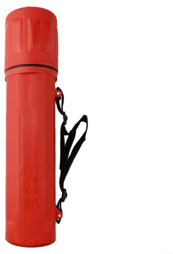 Electrode Storage Container Welding Rod Holder,Welding Rod Storage Tube Container,4.5kg Capacity Moisture-Proof Portable With Carry Clip Red