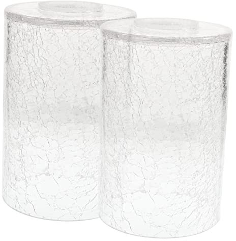 HOMSFOU Ersatzglas Für Lampenschirme in Zylinderform 2 Stück E27-sockel Für Kronleuchter-wandleuchten Einfache Installation Geeignet Für Die Inneneinrichtung