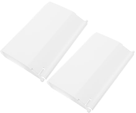 Puerta Solapa para Skimmer de Piscina, Repuesto 2 Piezas PVC Esponja | Placa Desnatadora de Color Claro, para Suministro de Piscinas, Resistente al Desgaste y Desgarro, Instalación Sencilla