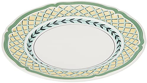 Villeroy und Boch French Garden Orange Brotteller, 17 cm, Premium Porzellan, Weiß/Bunt
