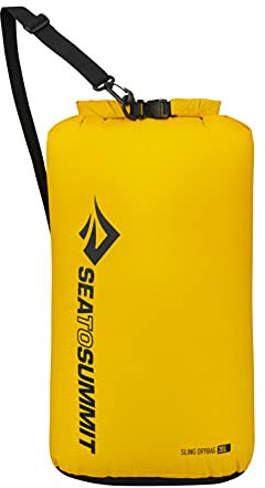 Sea To Summit Sling Dry Bag-20L Mountaineering, Mountaineering and Trekking, Adults, Unisex, Yellow, One Size