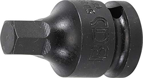 BGS 5485-11 | Kraft-Bit-Einsatz | Länge 42 mm | 12,5 mm (1/2) | Innensechskant 11 mm