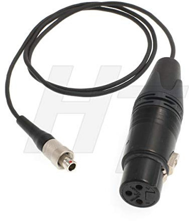 Microfono Audio XLR 3 Pin a FVB 00B 3 Pin Cavo per trasmettitore Sennheiser SK50 SK250 SK2000 (100 cm)