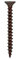 MASIDEF KW3136050BMP Vite Legno TPS Pozidriv Confezione da 60 Pezzi, Marrone (Bronzato), 6 x 50 mm