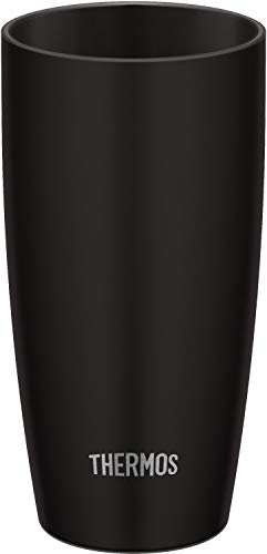 Thermos Taza aislada al vacío 420 ml negro JDM-420 BK (importación japonesa)