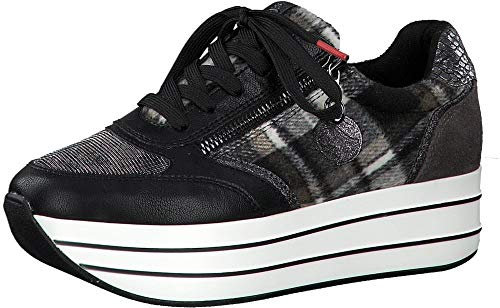 s.Oliver Schwarze Sneaker