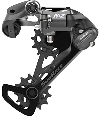 SUNRACE Unisex-Adult 12V MTB-SCHALTWERK, Schwarz, One Size