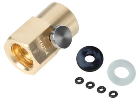 BLLBOO CO2 Adapter,CO2 Flaschen Nachfülladapter Flaschenfuellung CO2 Refill Adapter Kit Soda Tank Anschluss for W21.8 bis TR21.4 Ventil CO2 Behälter