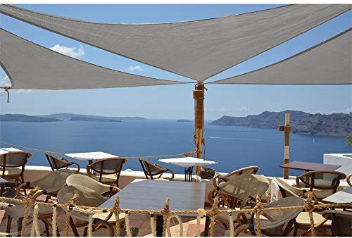 Foxx Sonnensegel HDPE 3x4m grau