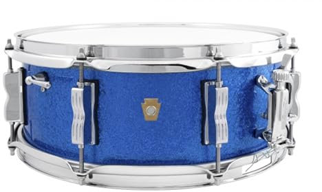 Ludwig LS90832 Jazz Fest Snare 14x,5,5 Blue Sparkle - Rullante